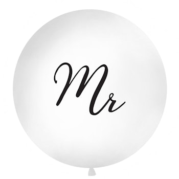 Heliumfylld Jätteballong bröllop - Mr