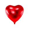 Heliumfylld ballong - Rött hjärta ERBJUDANDE!