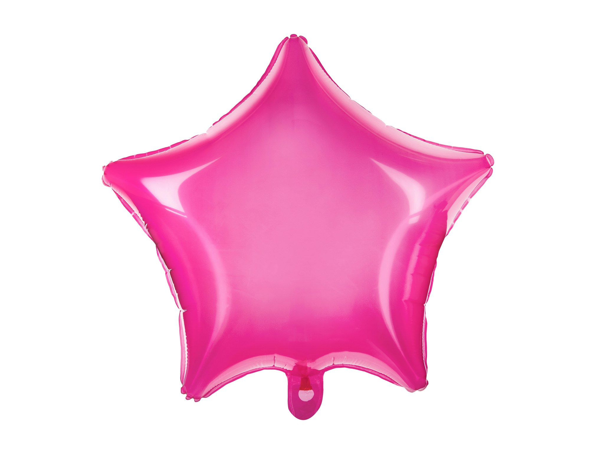 Heliumfylld Folieballong - Rosa stjärna