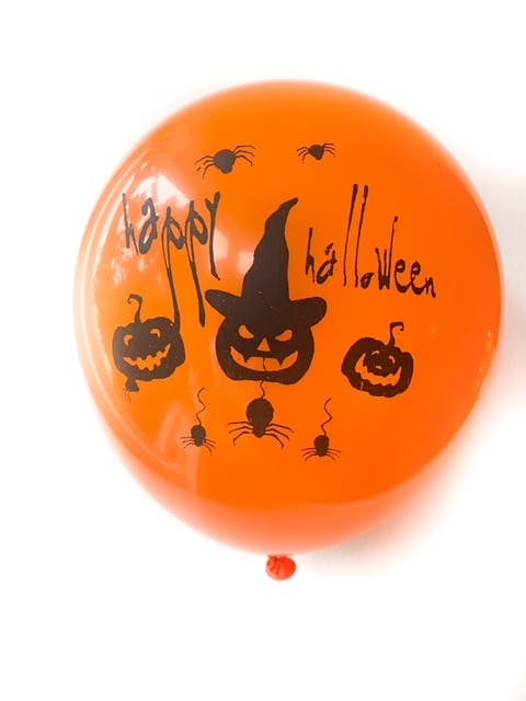 Happy Halloween - orange ballong