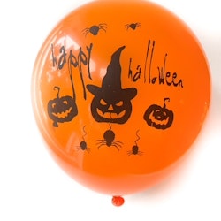 Happy Halloween - orange ballong