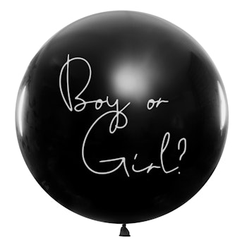 Gender reveal ballong - BABY GIRL