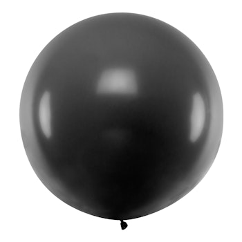 Jätteballong - Svart