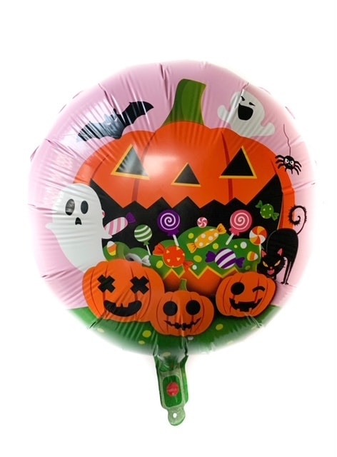 Folieballong Pumpa - Happy Halloween
