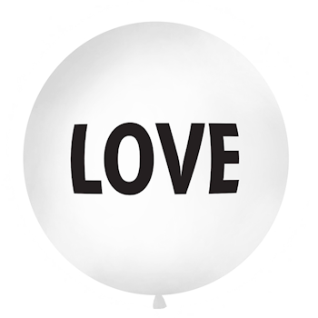 Jätteballong - LOVE