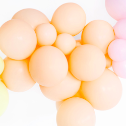 Ballong - Pastell Persika 12 cm / 30 cm