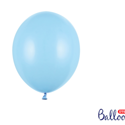 Ballong - Pastell babyblå 12 cm / 30 cm