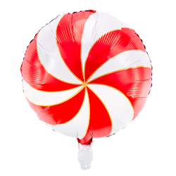 Folieballong - Godis röd