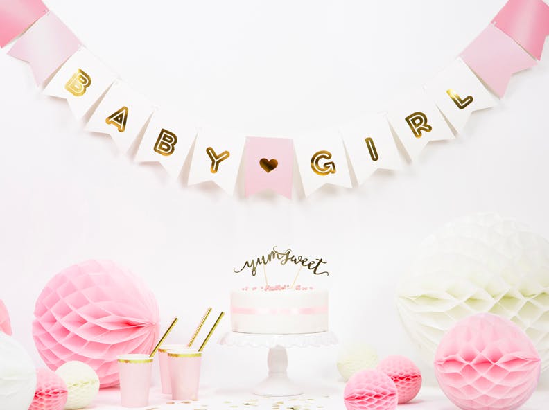 Babygirl - Babyshower banner
