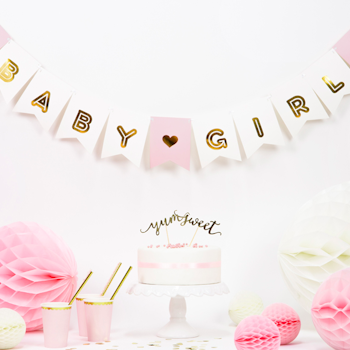 Babygirl - Babyshower banner