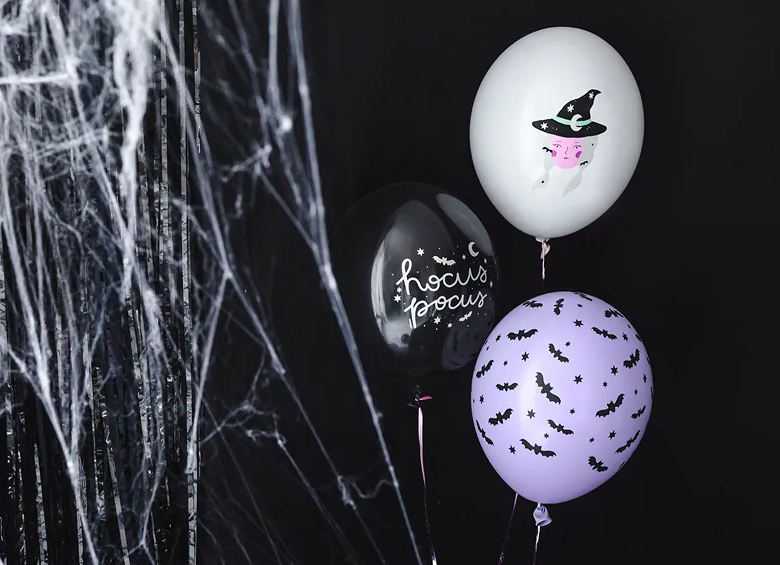 Ballongbukett m helium - Halloween