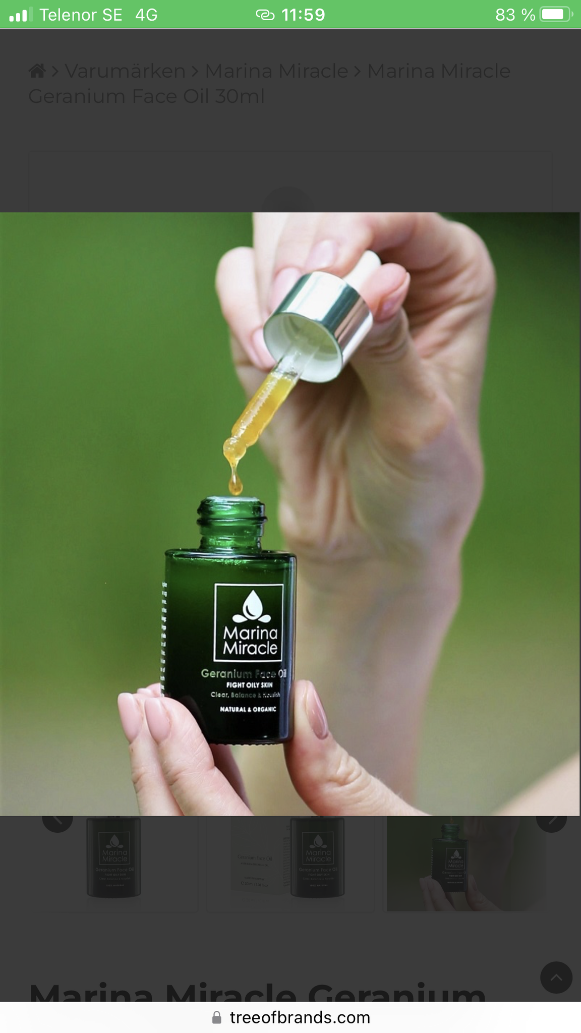 Geranium Face Oil