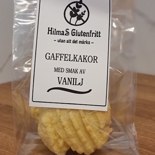 Gaffelkakor med smak av Vanilj