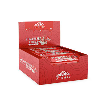 Latitude 65 Proteinbar Strawberry & Cream 12 st