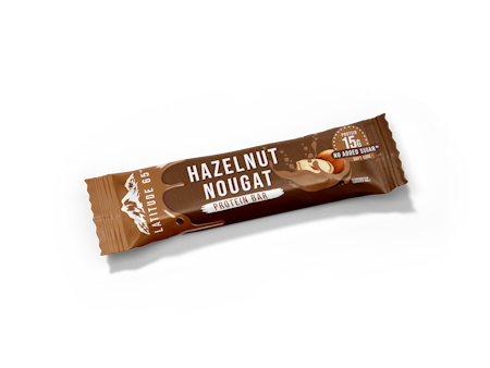 Latitude 65 Proteinbar Hazelnut/Nougat 12 st