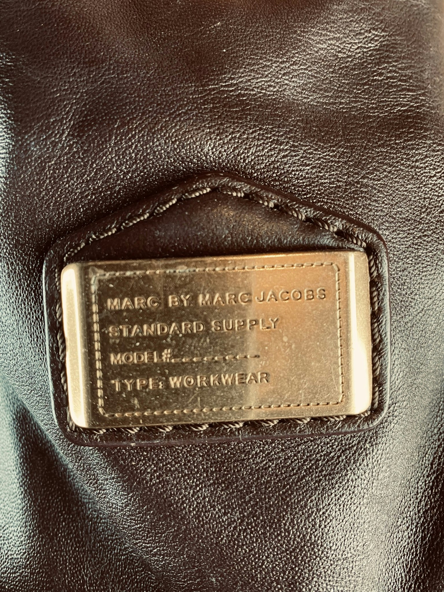 Marc Jacobs Brun Läderväska