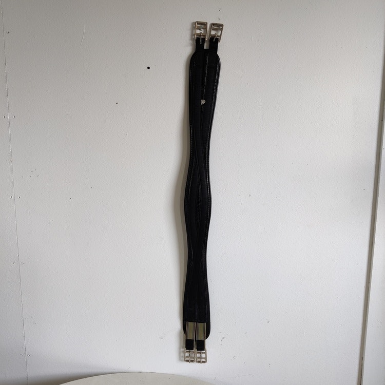 Svart sadelgjord neopren 110 cm