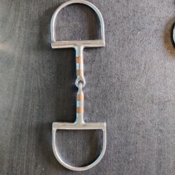 D-ringsbett med kopparrulle 12.5 cm