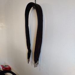 Mörkbrun lädergjord 130 cm