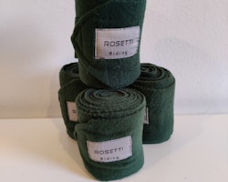 4 gröna fleecelindor Rosetti