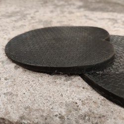 Svarta kilsulor till hovskor strl 2