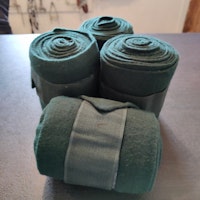4 gröna fleecelindor HKM