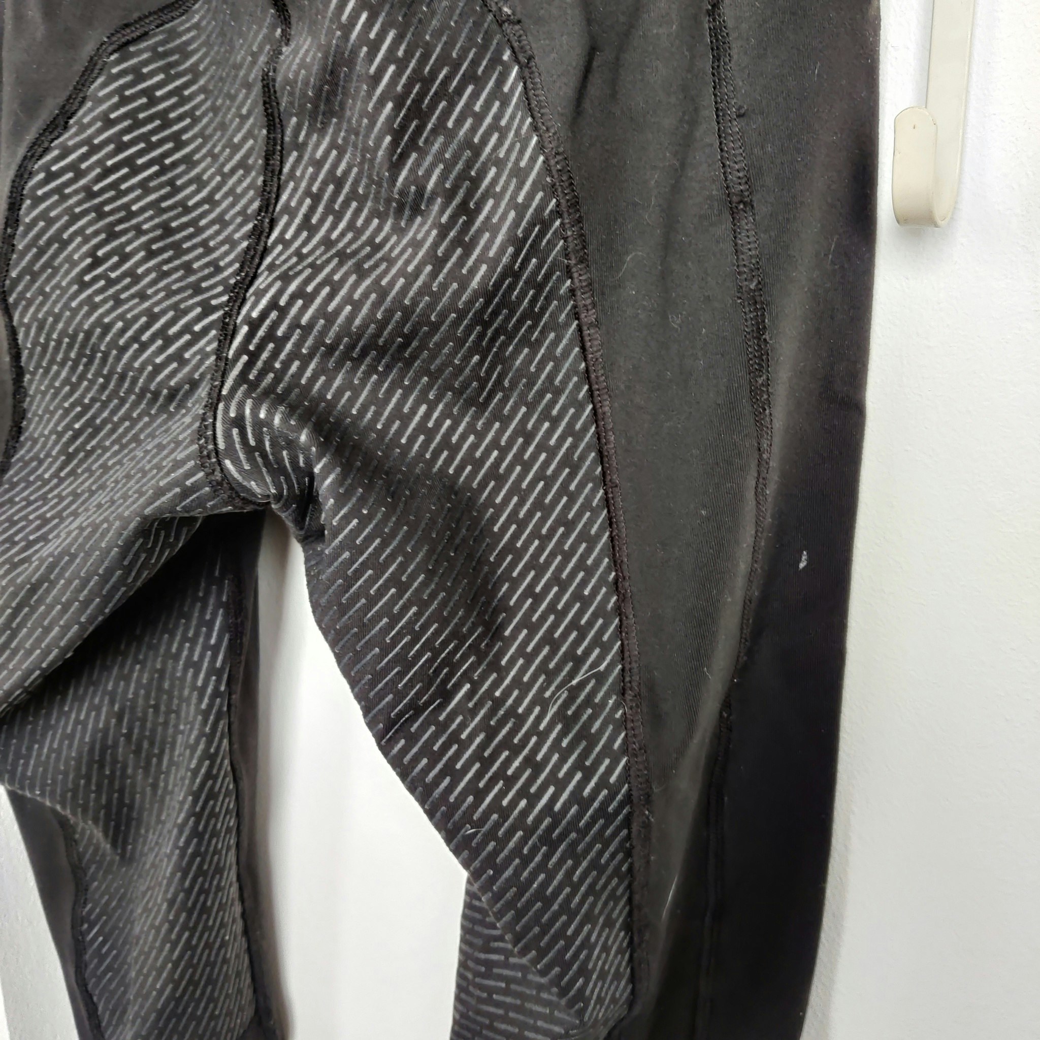Svarta ridtights med helgrip strl 146/152 RH
