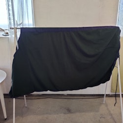 Grönt fleecetäcke 140 cm