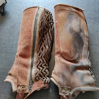 Bruna shortchaps mocka SMALL