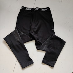 Svarta ridtights med knägrip 146/152 cl CRW
