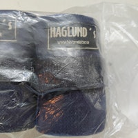 4 st blå elastiska lindor Haglunds