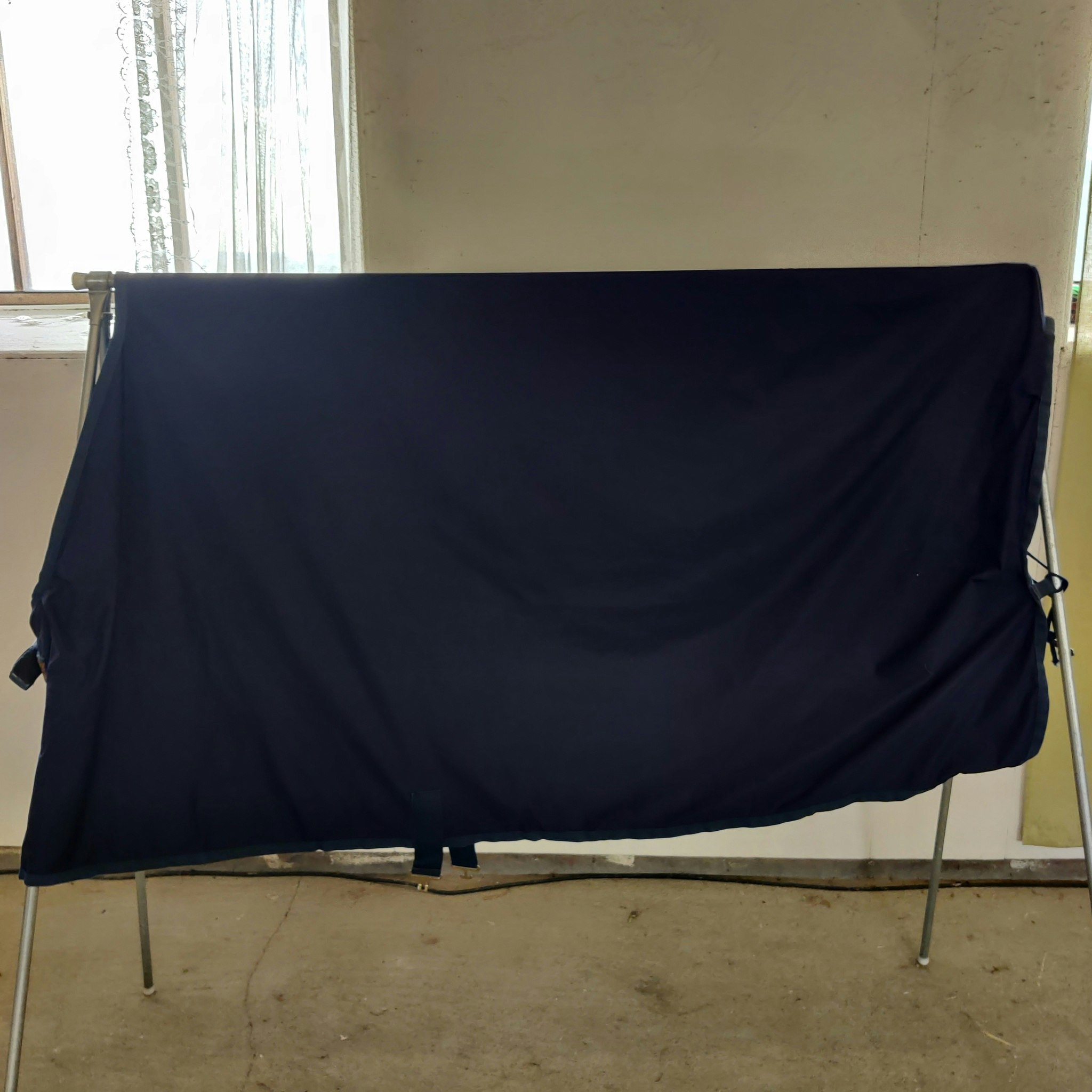 Blått svett-täcke 135 cm BUCAS POWER COOLER