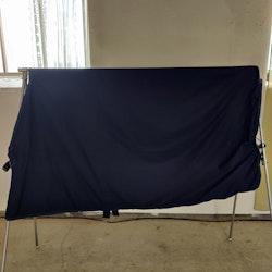 Blått svett-täcke 135 cm BUCAS POWER COOLER