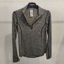 Grå långärmad topp SMALL