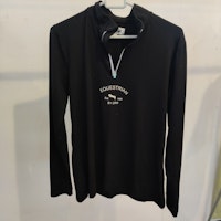 Svart långärmad topp CRW SMALL