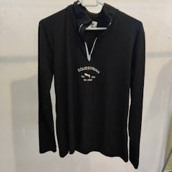 Svart långärmad topp CRW SMALL