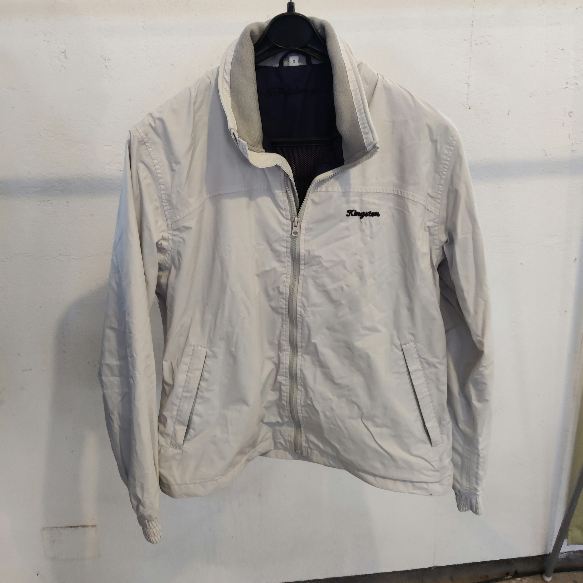 Beige kort jacka Kingston SMALL