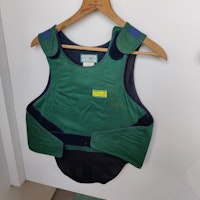 Grön säkerhetsväst Airowear SMALL