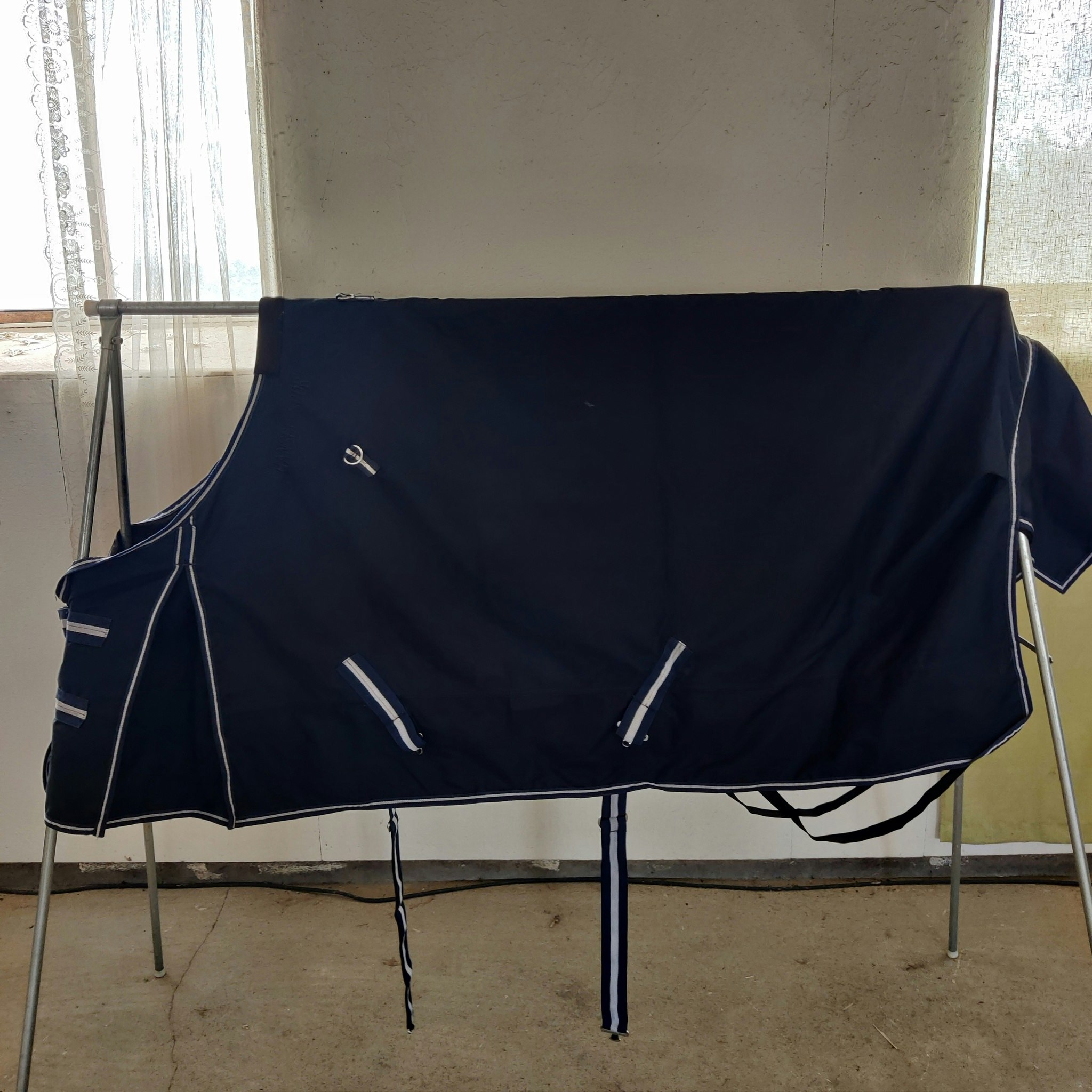 55.63 Blått regntäcke 125 cm 0 g