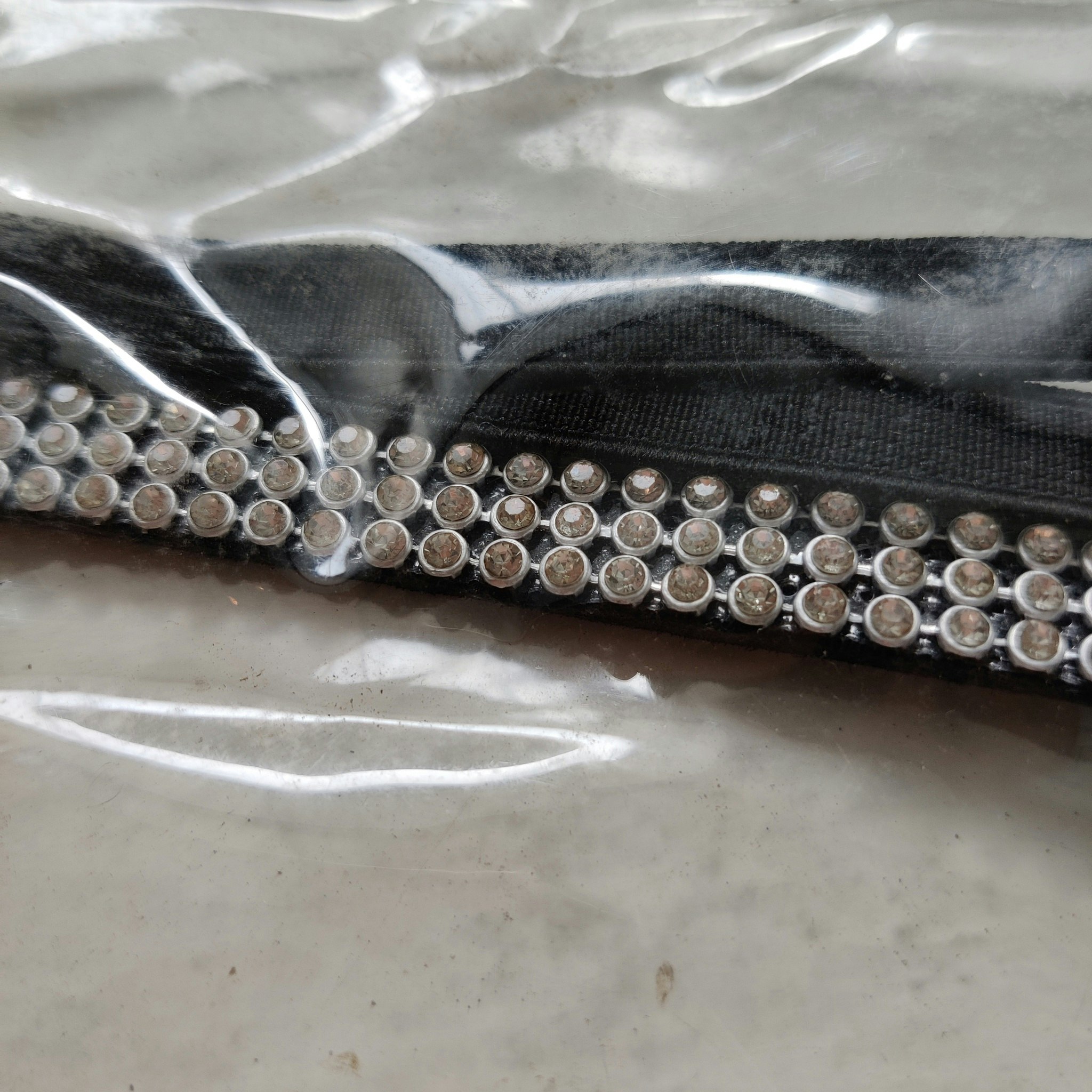 Sadeldekoration bling