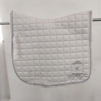 Vitt dressyrschabrak Horze FULL