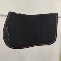 Svart amerikanskt schabrak Horse saver FULL