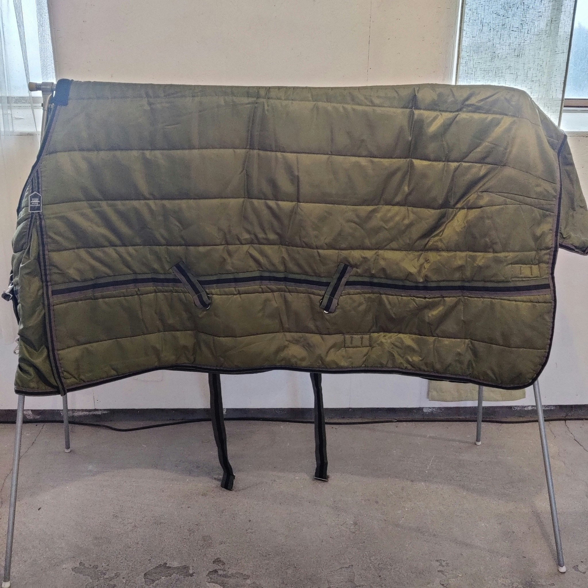 Grönt stalltäcke 155 cm 220 g