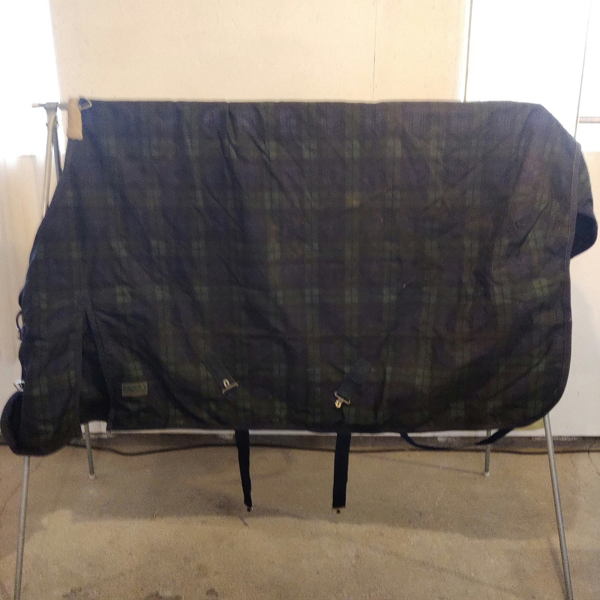 12735 Rutigt vintertäcke 155 cm ca 200 g Devon