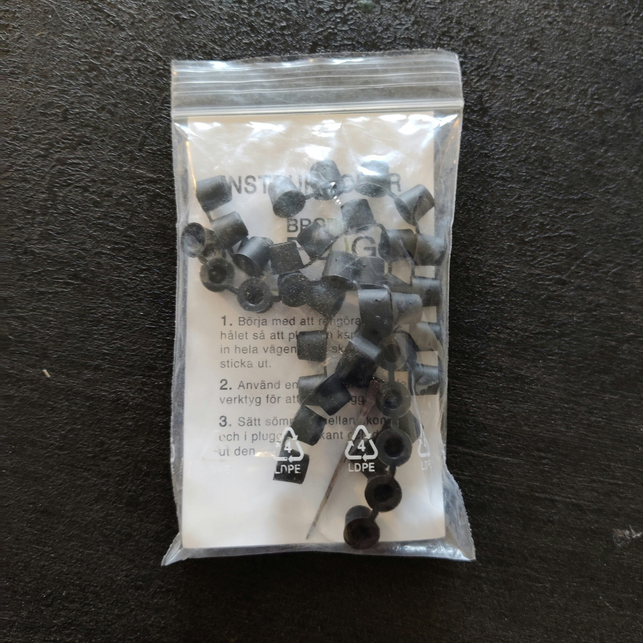Broddplugg 40 st MD Plugg