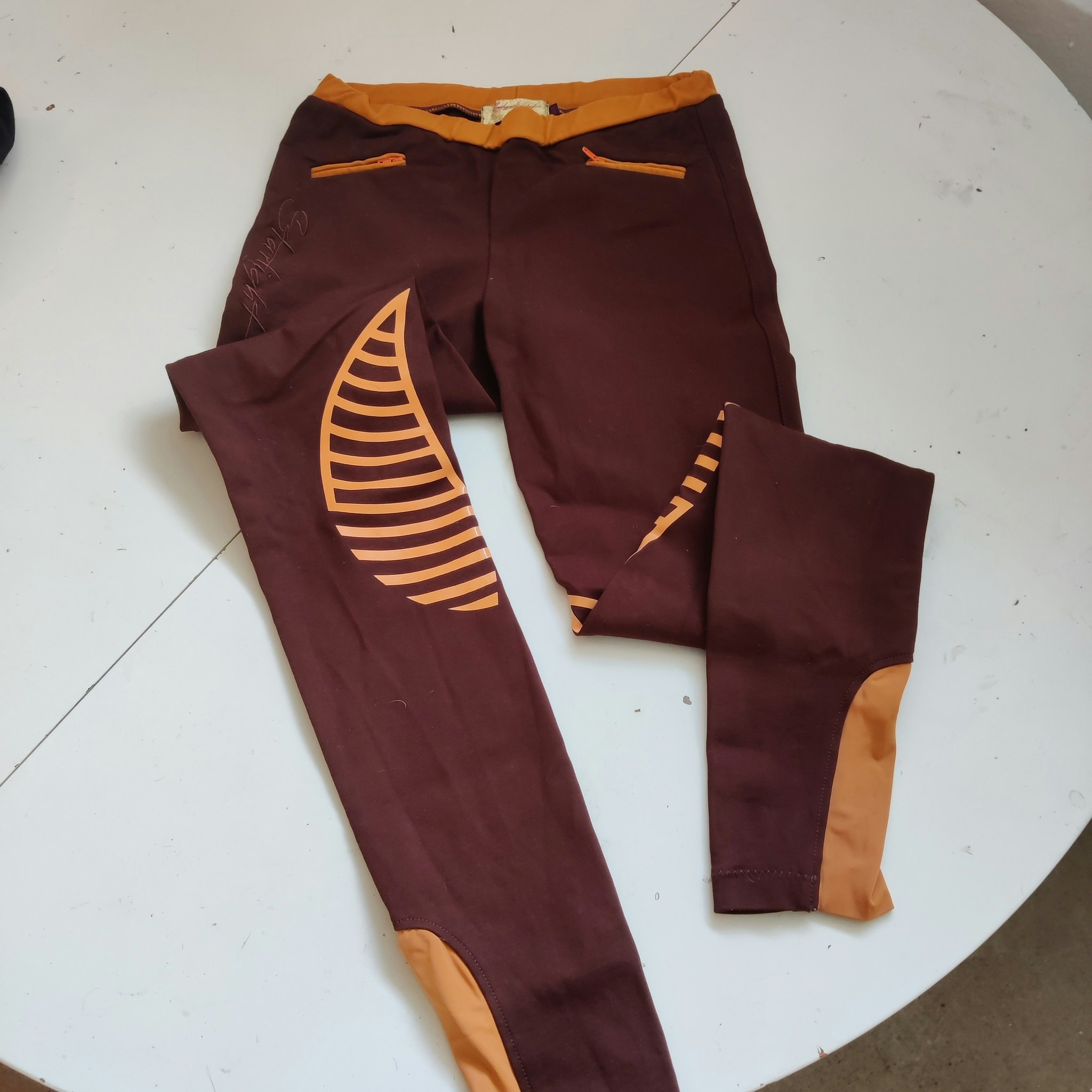 Bruna ridtights med knägrip 170/176 Starlight