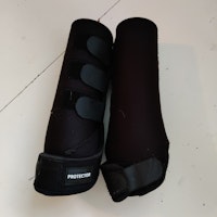 Svarta arbetsdamasker Protector LARGE