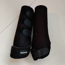 Svarta arbetsdamasker Protector LARGE