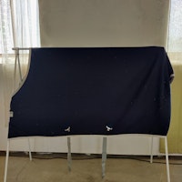 Blått svett-täcke 155 cm Amigo Jersey Cooler
