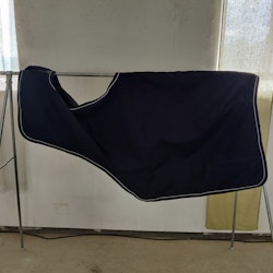 Blått ridtäcke 155 cm ca 100 g